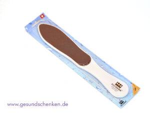 Hornhautfeile mit Holzgriff