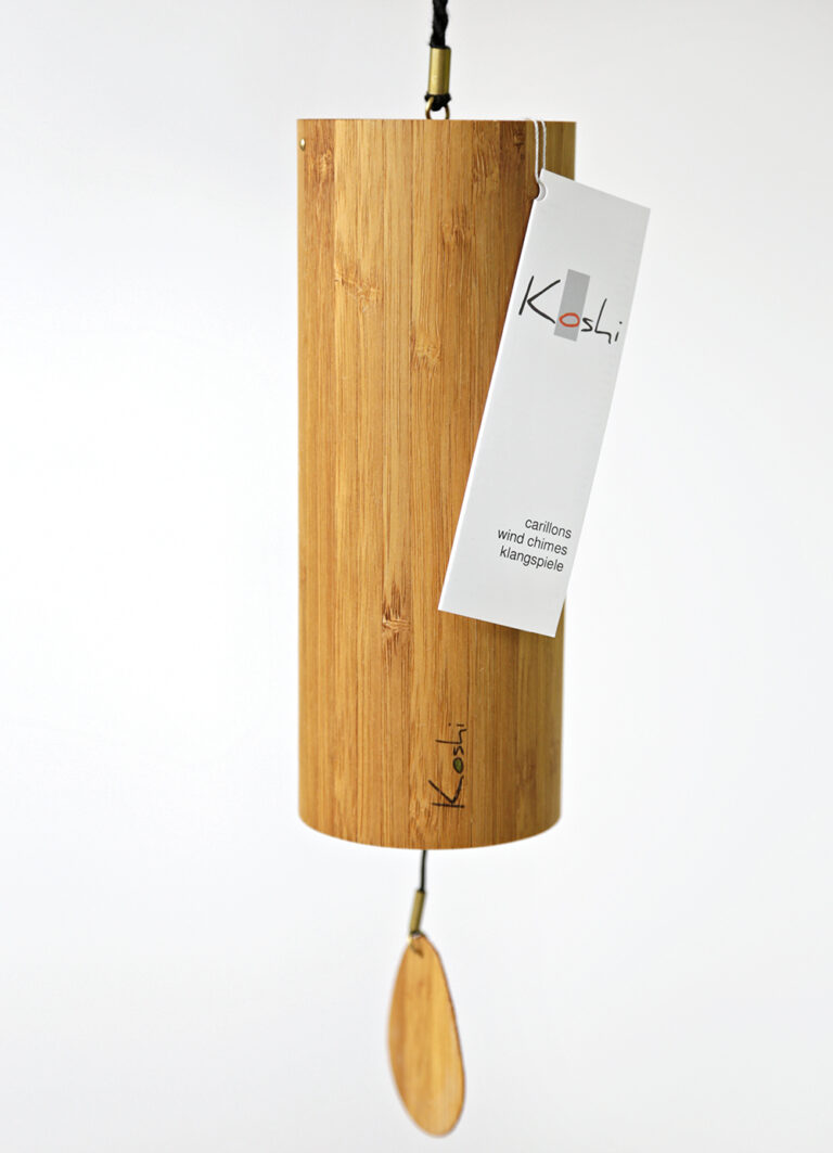 Koshi Klangspiel Terra  Erde, Handgefertigtes Bambus Klangspiel Mit  Magischem Klang Koshi Terra Windspiel