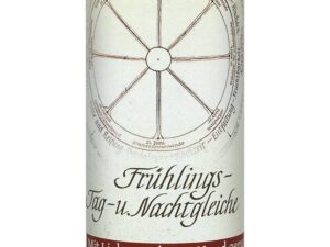 Allgäuer Heilkräuter Kerze – Frühlings-Tag- und Nachtgleiche (Jahresrad)