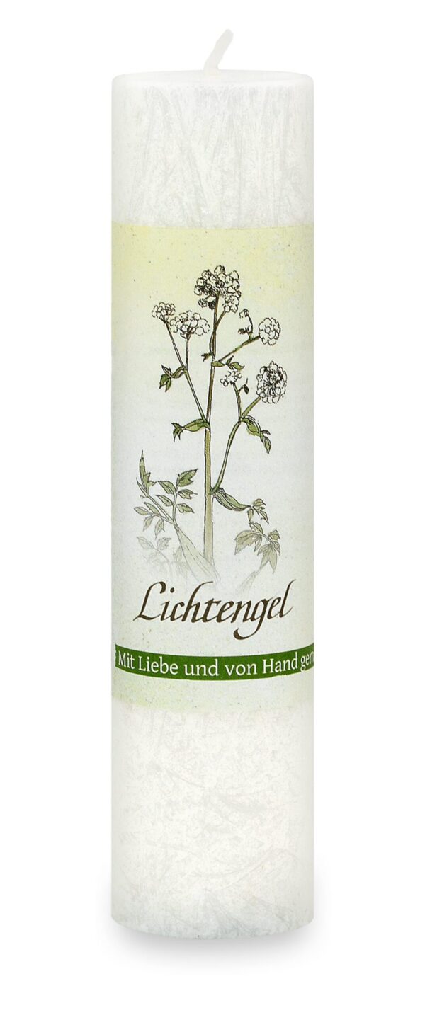 Allgäuer Heilkräuter-Kerze – Lichtengel (Lebensthemen)