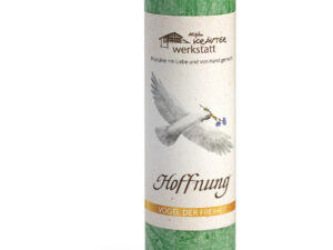 Allgäuer Heilkräuter-Kerze – Hoffnung (Vögel der Freiheit)