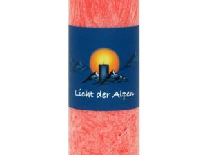 Duftkerze „Licht der Alpen“ – Die Blumige (Orange)