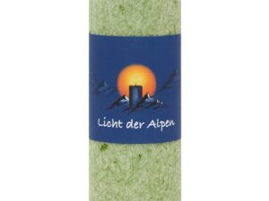 Duftkerze „Licht der Alpen“ – Die Frische (Grün)