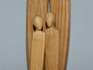 Stimmungsbarometer aus Holz